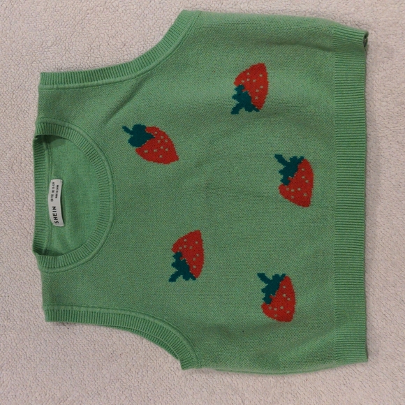 Girls Strawberry Vest | Poshmark